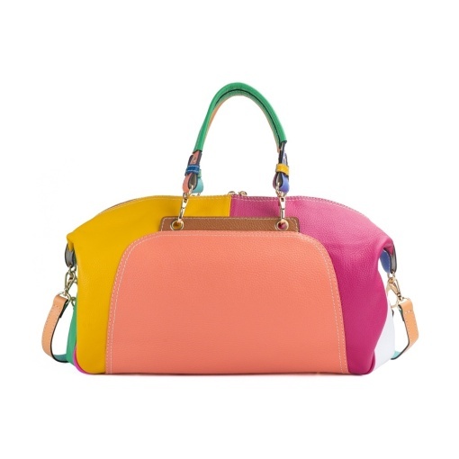 Poseta Piele Catinca - MULTICOLOR 8 - Img 2