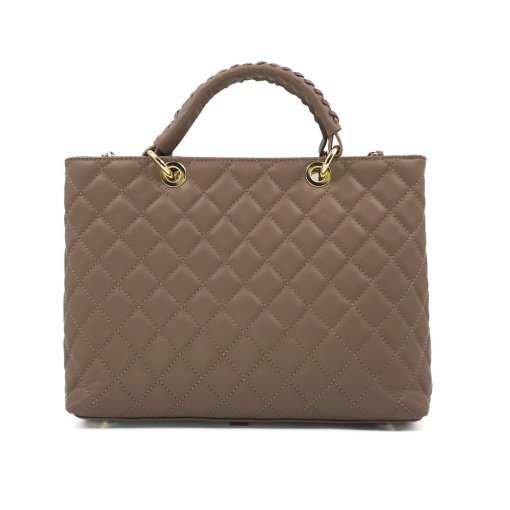 Poseta Piele Georgie - TAUPE - Img 3