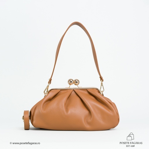 Poseta Piele Lilith - CAMEL - Img 2
