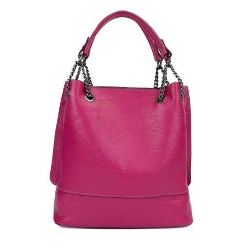 Poseta Piele Lucia - FUCSIA - Img 3
