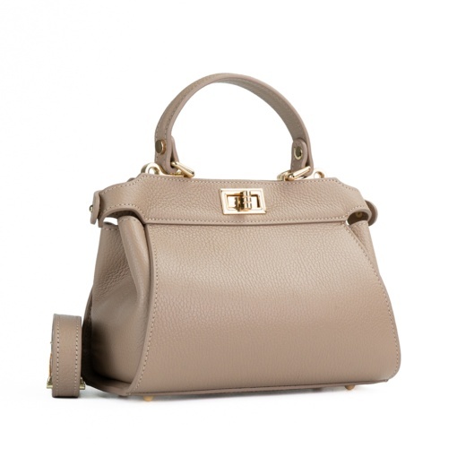 Poseta Piele Mini Otilia - CREM