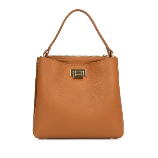 Poseta Piele Mini Stephanie - CAMEL - Img 2