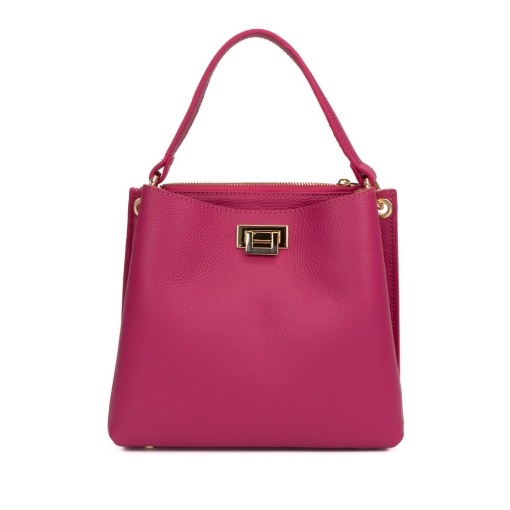 Poseta Piele Mini Stephanie - FUCSIA - Img 2