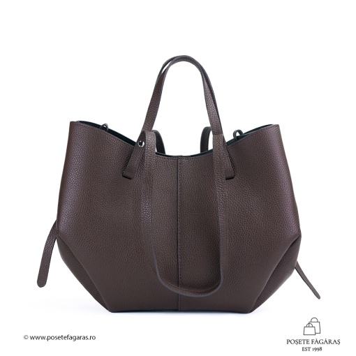 Poseta Piele Mirai - MARO INCHIS - Img 2