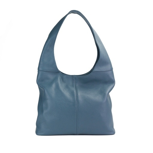 Poseta Piele Nicola - ALBASTRU-DESCHIS - Img 2