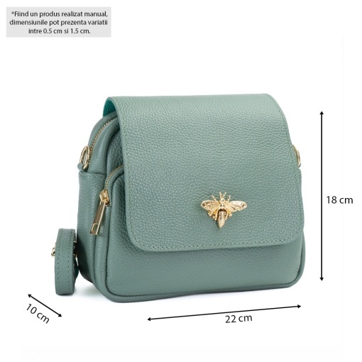 Poseta Piele Simone - MENTA - Img 5
