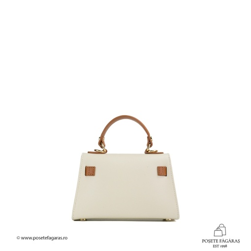 Poseta Piele Thea Baby - BEJ-CONIAC - Img 3
