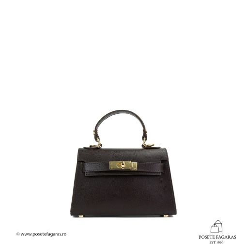 Poseta Piele Thea Baby - MARO-INCHIS - Img 2