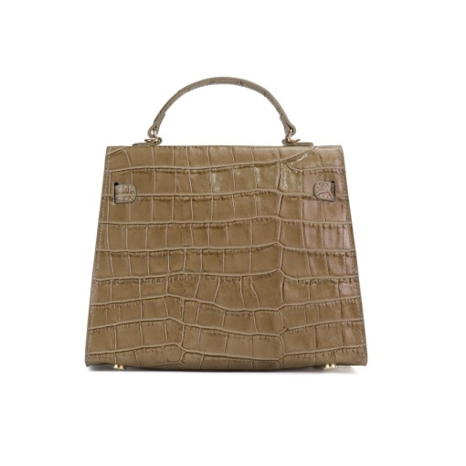 Poseta Piele Thea Croco - CREM - Img 3