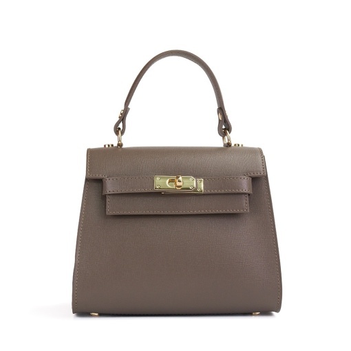 Poseta Piele Thea Safiano - TAUPE - Img 3