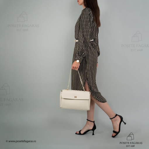 Poseta Piele Victoria - TAUPE - Img 8