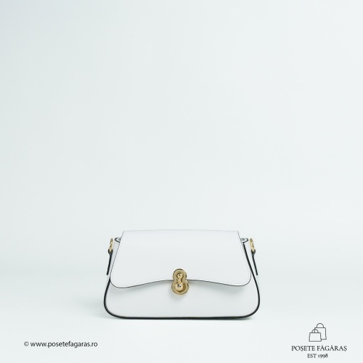 Poseta Piele Violine - ALB-SIMPLU - Img 2