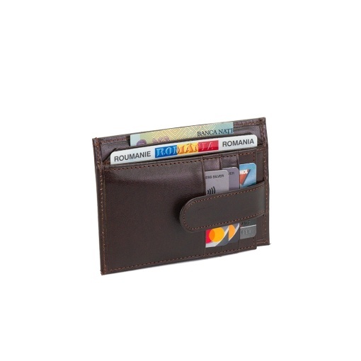 Portcard Piele Criss - MARO-INCHIS - Img 3
