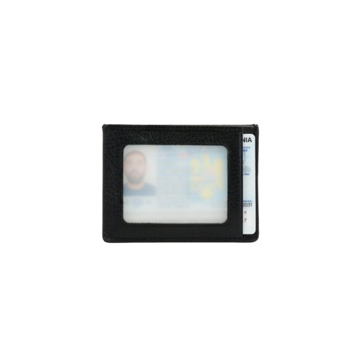 Portcard Piele Terry - NEGRU - Img 2