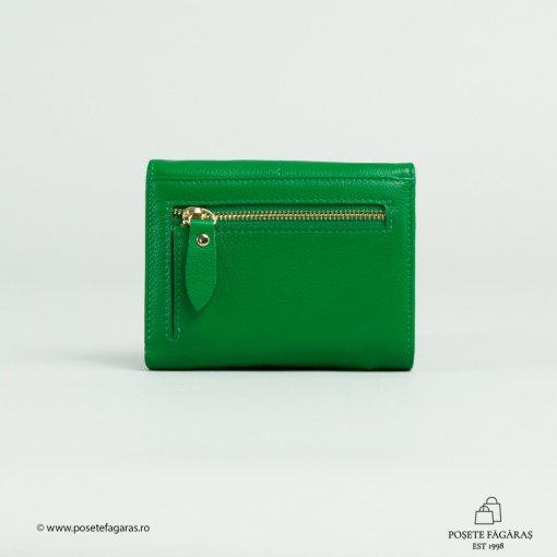 Portofel Piele Alice - VERDE - Img 2
