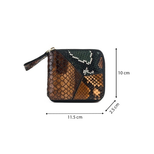 Portofel Piele Mini Astrid - MULTICOLOR 3 - Img 3