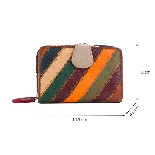 Portofel Piele Nina - MULTICOLOR 4 - Img 5
