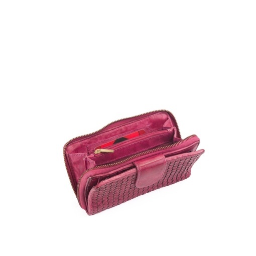 Portofel Piele Retro Judy - FUCSIA - Img 4