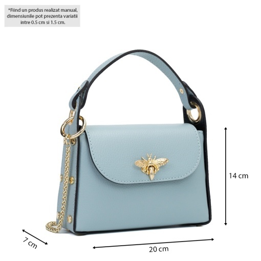 Poseta Piele Alma - BLEU - Img 5