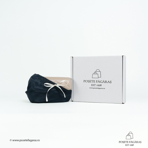 Poseta Piele Baby Ruby - CREM - Img 5