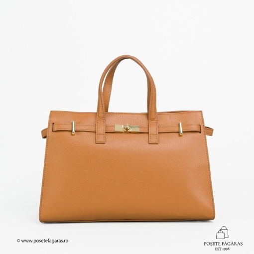 Poseta Piele Celina - CAMEL - Img 2