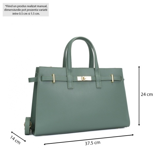 Poseta Piele Celina - MENTA - Img 5