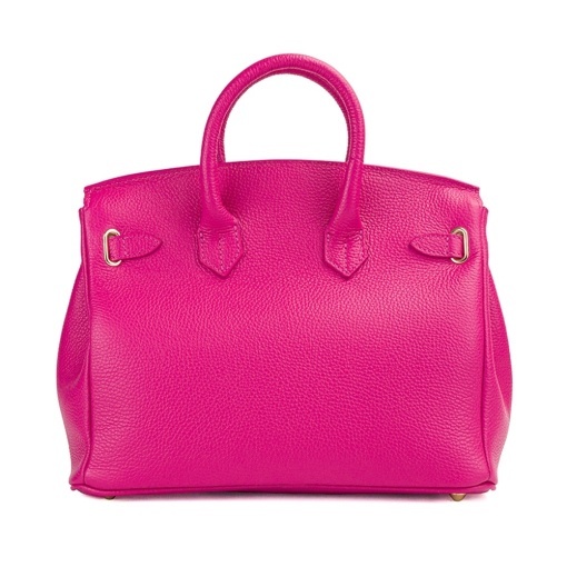 Poseta Piele Edith - FUCSIA - Img 3