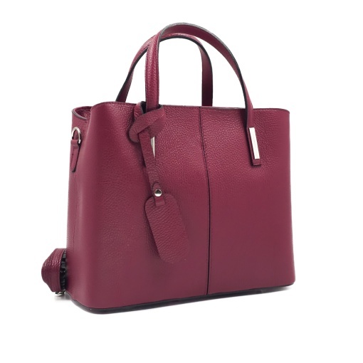 Poseta Piele Emanuelle - BORDO