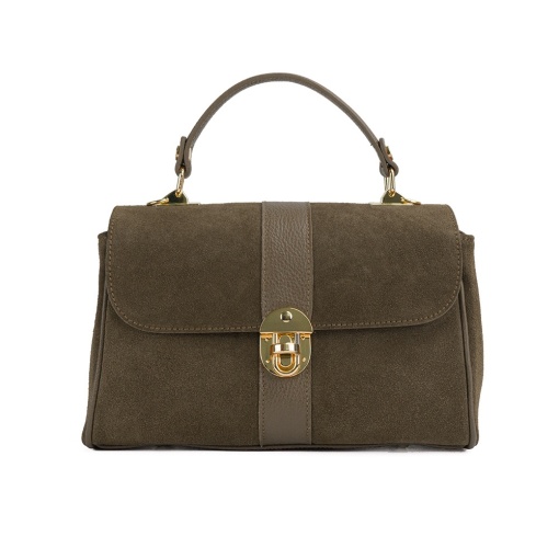 Poseta Piele Intoarsa Giulia - TAUPE - Img 2