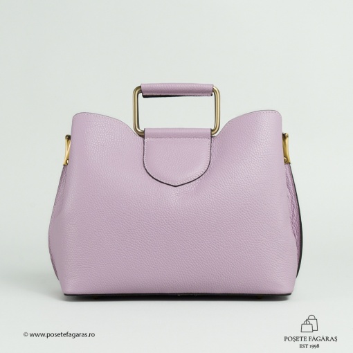 Poseta Piele Lora - LILA - Img 3