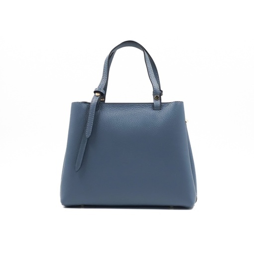 Poseta Piele Martine - ALBASTRU-DESCHIS - Img 3