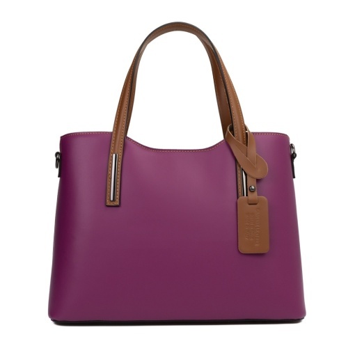 Poseta Piele Michelle - FUCSIA-CONIAC - Img 2