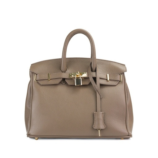 Poseta Piele Mini Edith - TAUPE - Img 2