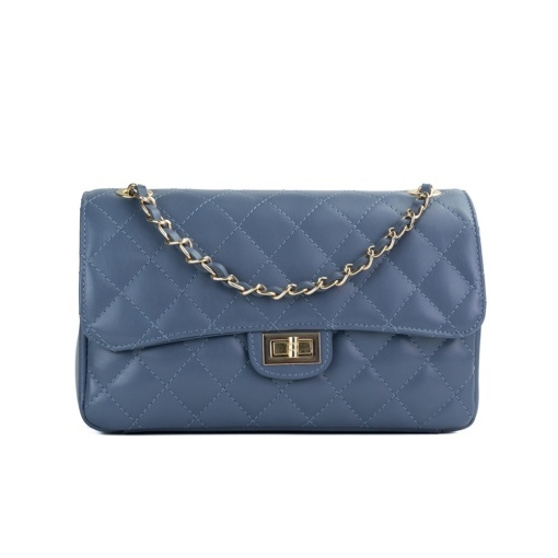 Poseta Piele Mini Ruby - ALBASTRU - Img 2