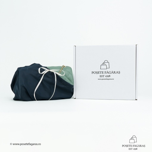Poseta Piele Mini Ruby - MENTA - Img 5
