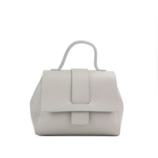 Poseta Piele Olivia - GRI-DESCHIS - Img 2