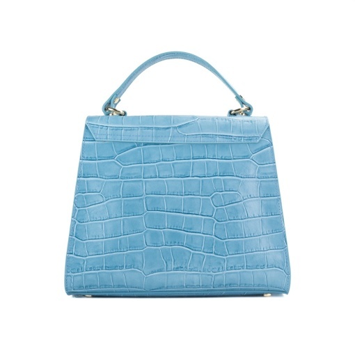 Poseta Piele Teresa - CROCO-BLEU - Img 3