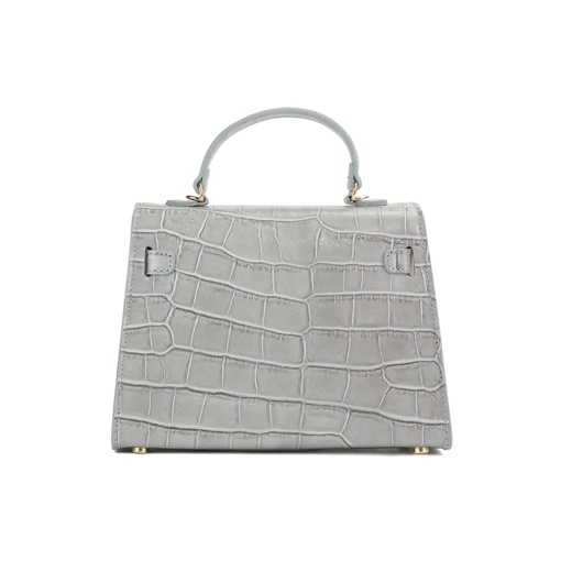 Poseta Piele Thea Croco - GRI - Img 3