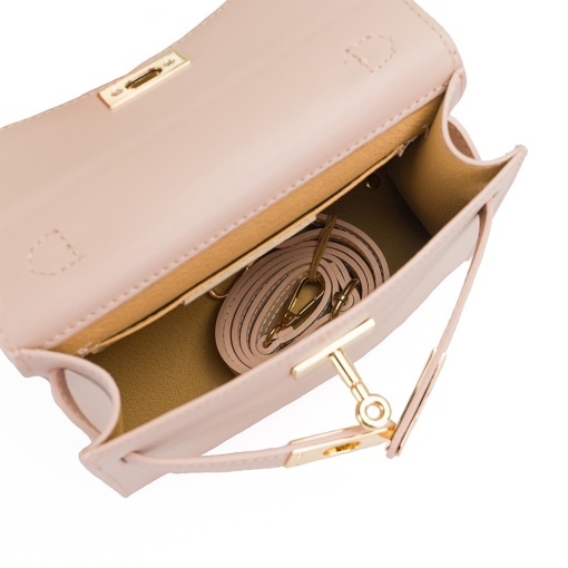 Poseta Piele Thea Slim Mini - BORDO - Img 4