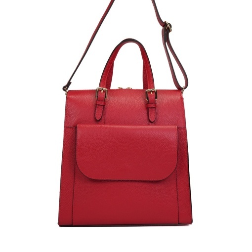 Rucsac Piele Alessa - ROSU - Img 2