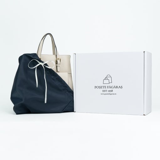 Rucsac Piele Alessa - TAUPE - Img 6