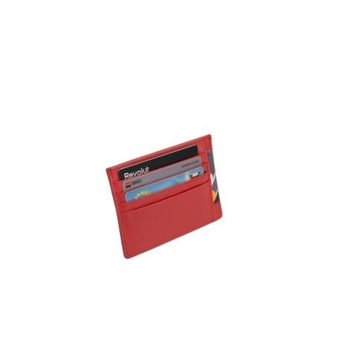 Portcard Piele Terry - ROSU - Img 4