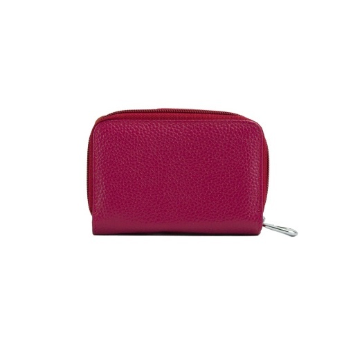Portofel Piele Mini Simina - FUCSIA-INCHIS - Img 2