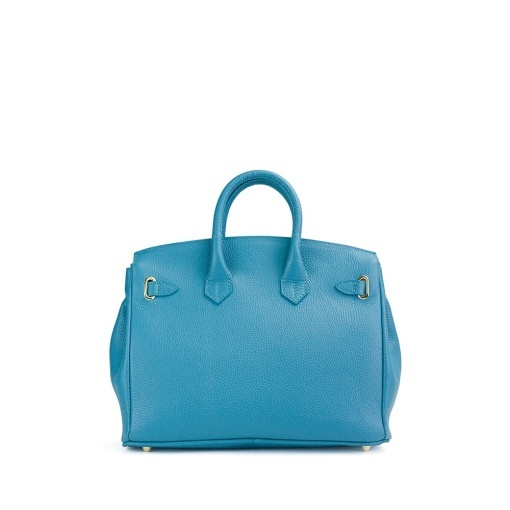 Poseta Piele Baby Edith - ALBASTRU - Img 3