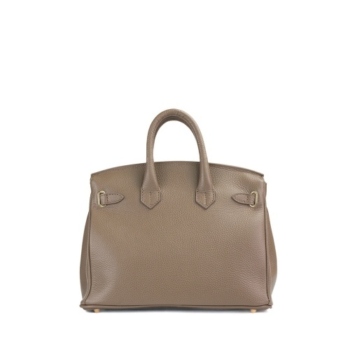 Poseta Piele Baby Edith - TAUPE - Img 3