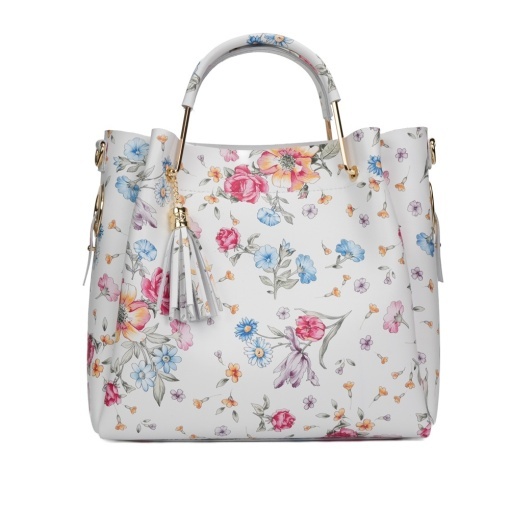 Poseta Piele Bryna - FLORAL - Img 2
