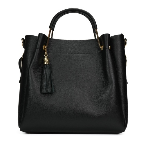 Poseta Piele Bryna - NEGRU - Img 2