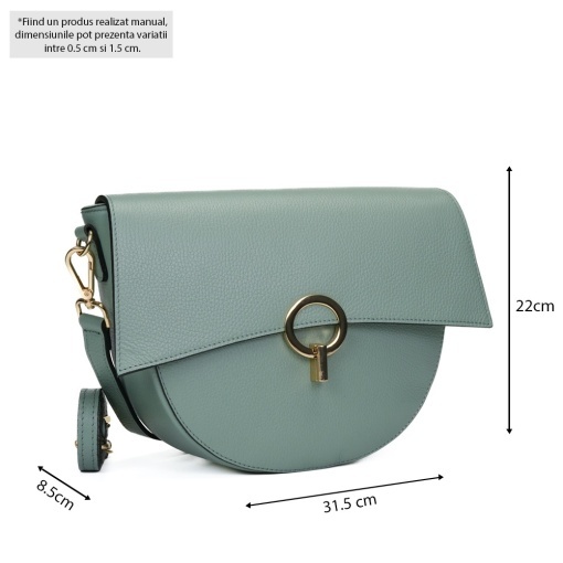 Poseta Piele Christine - MENTA - Img 5