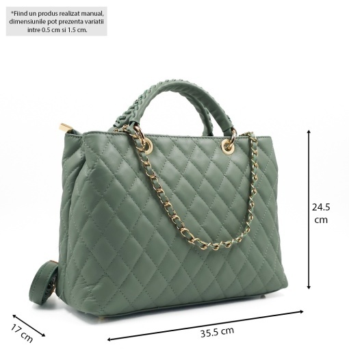 Poseta Piele Georgie - MENTA - Img 5