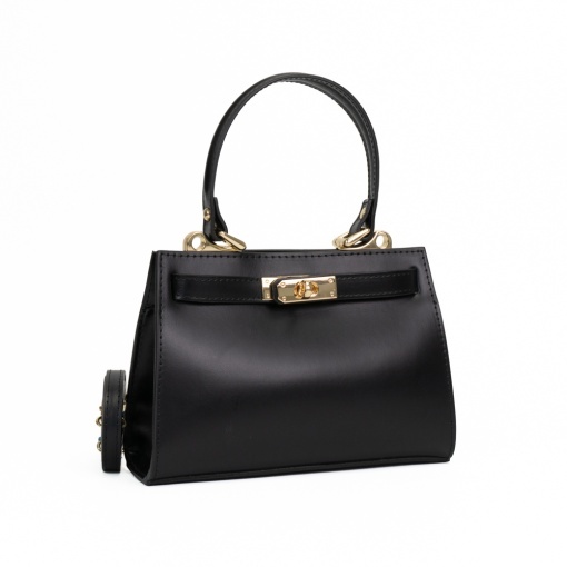 Poseta Piele Gloria - NEGRU